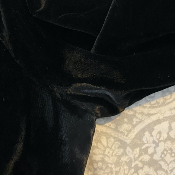 JCREW Faux Wrap Top in Drapey Velvet - Picture 6 of 8